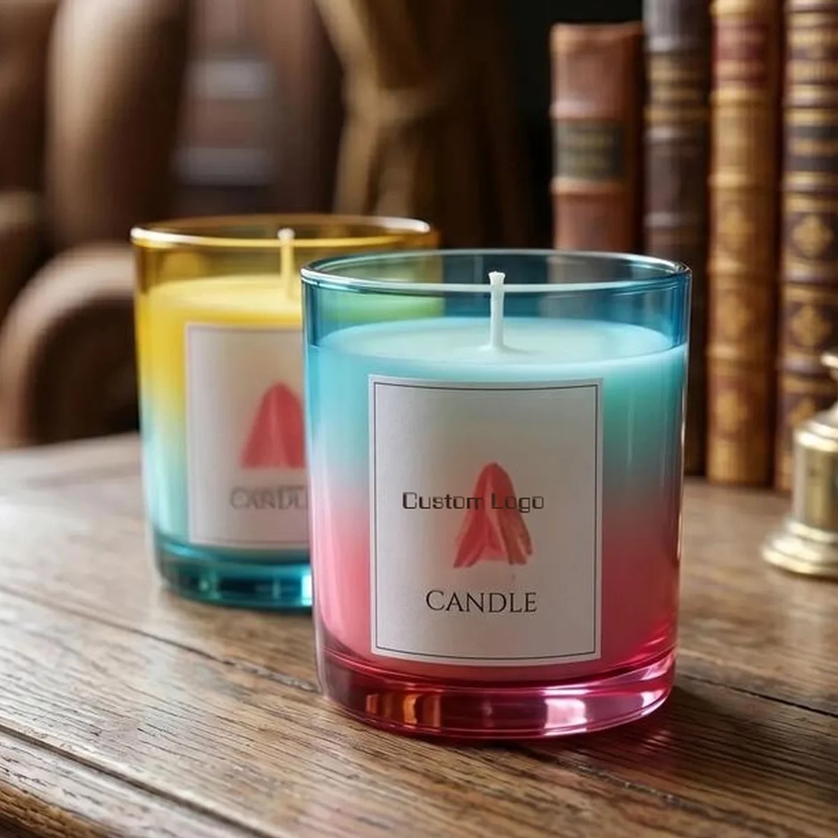 Bulk Supply Strong Scent Vanilla Fragrance Candles for Home Decor