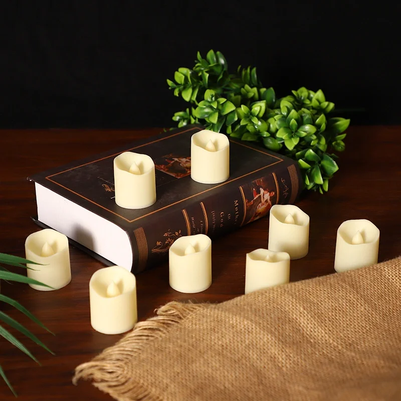 Decorative Flameless Votive LED Tealight Candles for Party