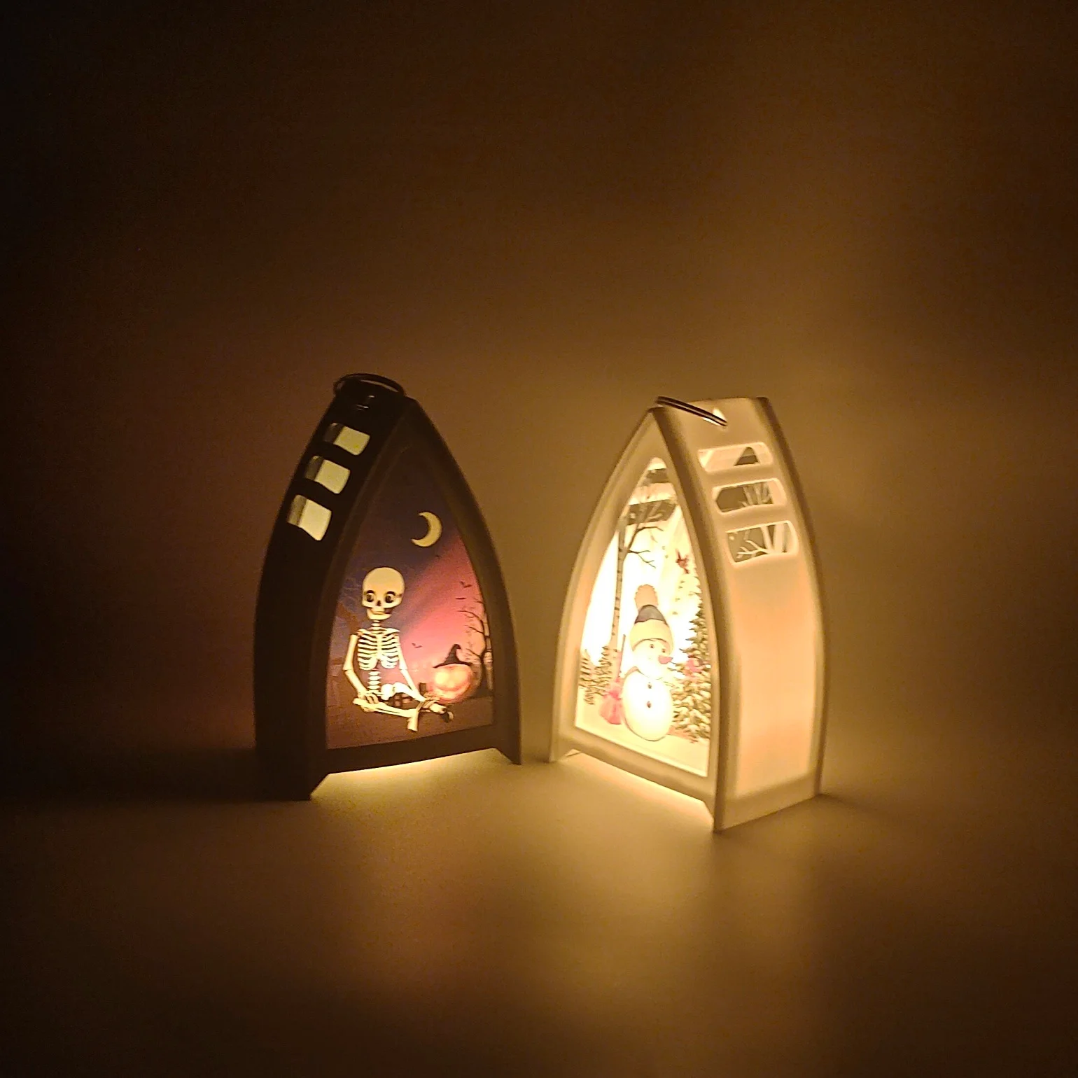 Halloween Christmas Decoration Hanging LED Outdoor Lantern Lights