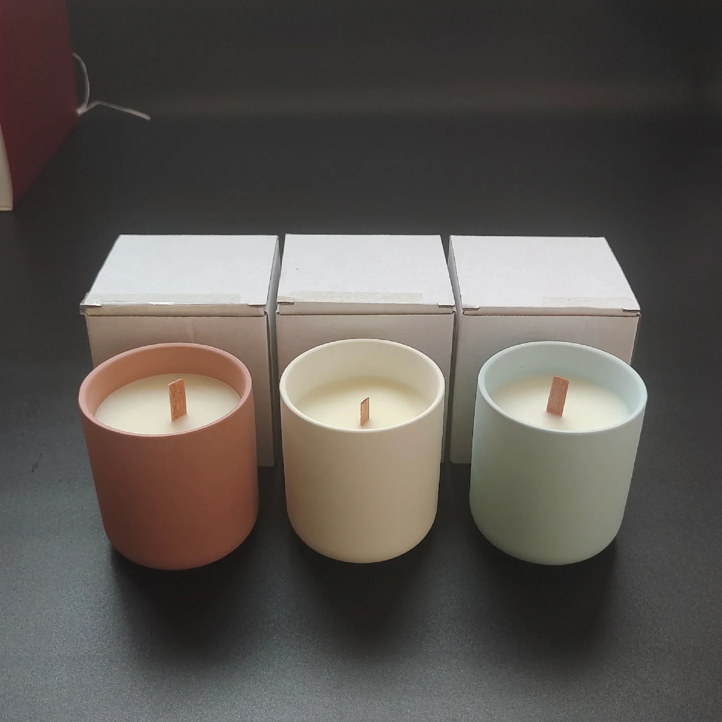 Home Dinner Decor Aroma Scented Candles for Relaxation