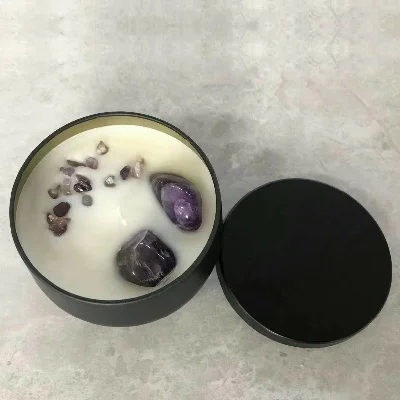 Long Burning Aromatherapy Scented Candles with Floral Scents for Stress Relief