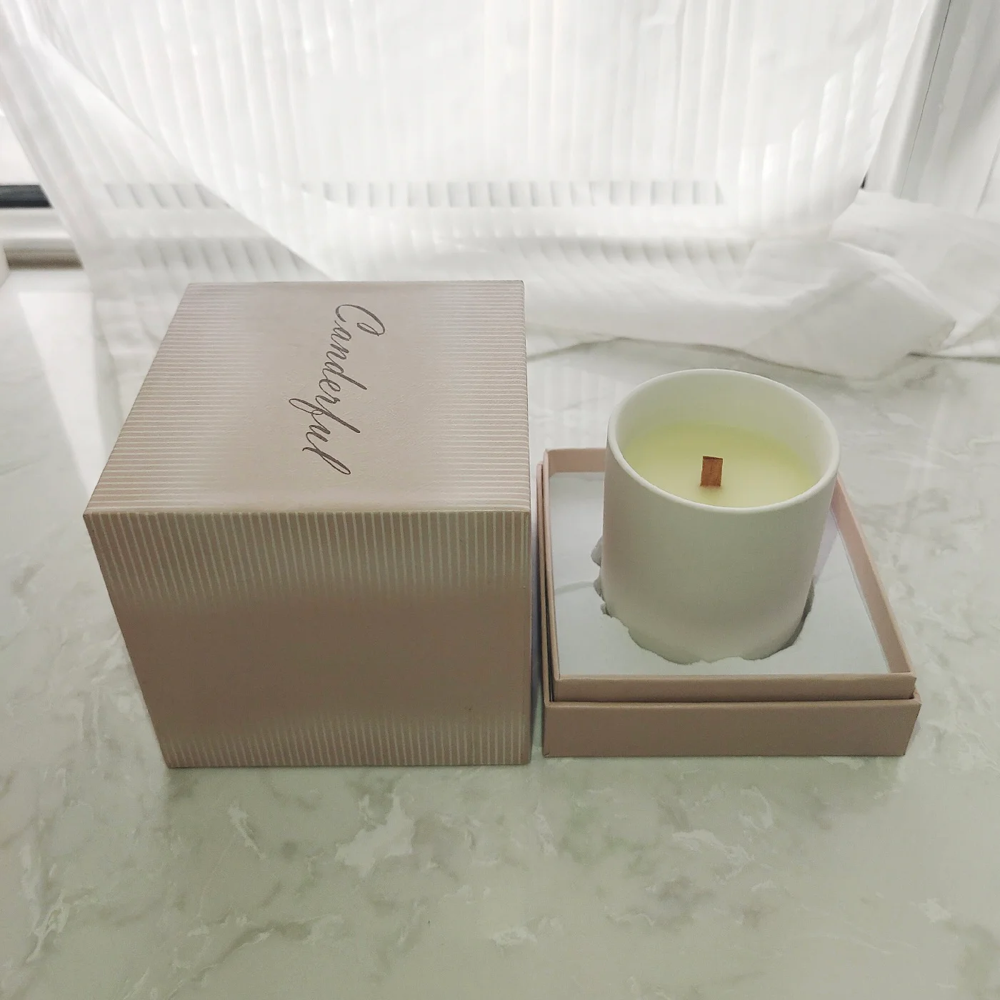 Personalized Organic Soy Wax Scented Candles For Wedding