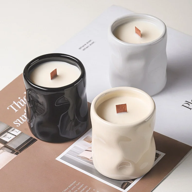 Wholesale home fragrance souvenir scented candle for dinner
